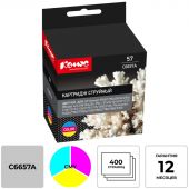 Картридж струйный Комус 57 C6657A цв. для HP DJ 450/5550 Картридж струйный Комус 57 C6657A цв. для HP DJ 450/5550