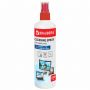 Чистящая жидкость-спрей BRAUBERG для LCD (ЖК)-мониторов, оптики и стекол, 250 мл, 510120