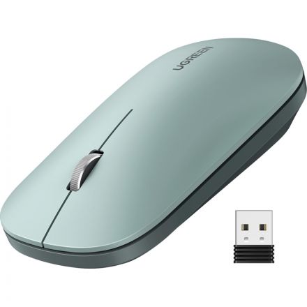 Мышь компьютерная Ugreen MU001 (90374) зеленый WLS