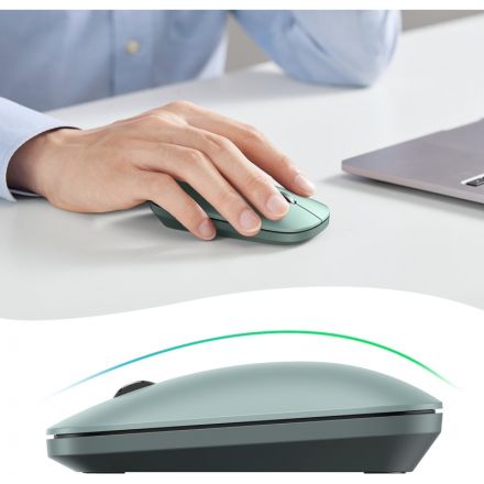 Мышь компьютерная Ugreen MU001 (90374) зеленый WLS
