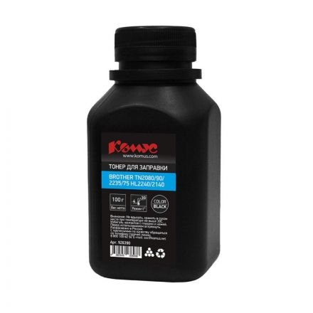 Тонер Комус чёрн. для Brother TN2080/90/2235/75 HL2240/2140 (100 г.) Тонер Комус чёрн. для Brother TN2080/90/2235/75 HL2240/2140 (100 г.)