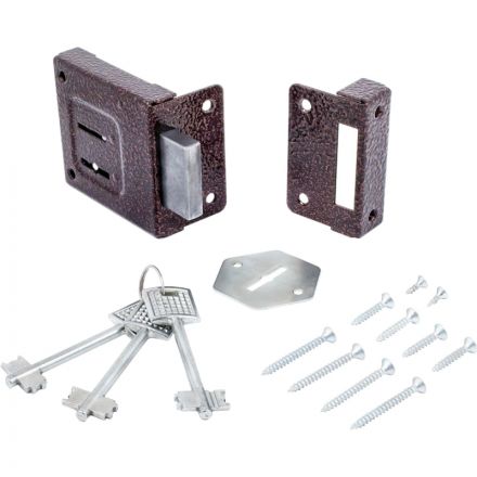 Замок накладной_УЗК Птимаш ЗН4-1 сталь медь (3кл)