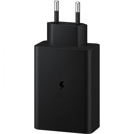 Зарядное устройство Samsung EP-T6530 65W 2xUSB-C/1xUSB-A Черный