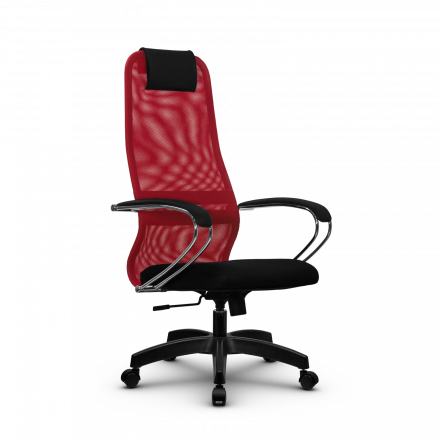 Кресло Метта SU-BK-8 красное/черное Pl