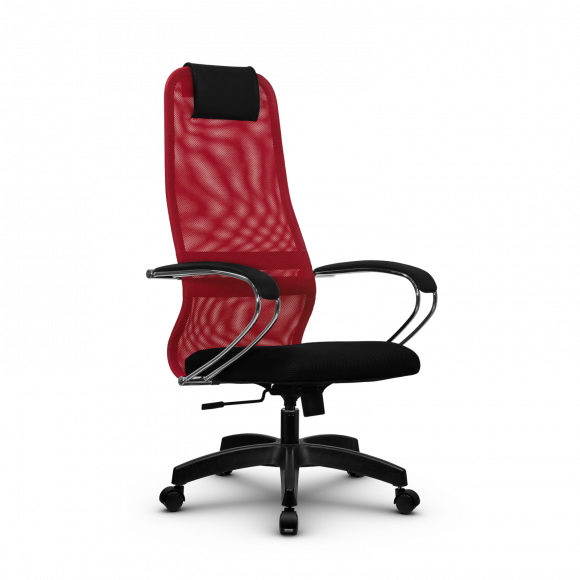 Кресло Метта SU-BK-8 красное/черное Pl