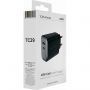 Зарядное устройство сет. PERO TC29 ULTIMATE GAN USB-A + USB-C, 45W черный