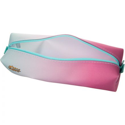 Пенал №1School Градиент розовый ПМО 31-20 тк мягкий, 210х50х60 Пенал №1School Градиент розовый ПМО 31-20 тк мягкий, 210х50х60