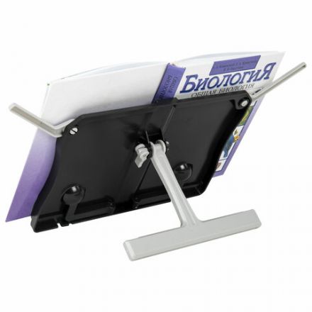 Подставка для книг и учебников BRAUBERG Black, регулируемый наклон, ABS-пластик, 238062 Подставка для книг и учебников BRAUBERG Black, регулируемый наклон, ABS-пластик, 238062