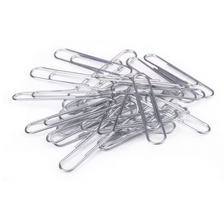 Скрепки большие ЭКСТРА ОФИСМАГ 50 мм оцинкованные 50 штук, 271317 Скрепки большие ЭКСТРА ОФИСМАГ 50 мм оцинкованные 50 штук, 271317