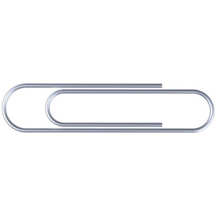 Скрепки большие ЭКСТРА ОФИСМАГ 50 мм оцинкованные 50 штук, 271317 Скрепки большие ЭКСТРА ОФИСМАГ 50 мм оцинкованные 50 штук, 271317