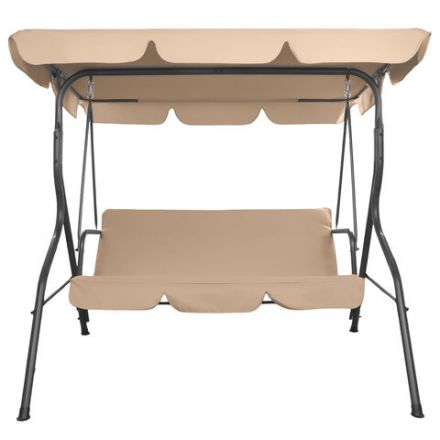 Качели садовые DASWERK (ДАСВЕРК) "COMFORT SC-003", 3 места, Ш170хГ110хВ153 см, мягкое сиденье, кофейный, 680052 Качели садовые DASWERK (ДАСВЕРК) "COMFORT SC-003", 3 места, Ш170хГ110хВ153 см, мягкое сиденье, кофейный, 680052
