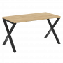 Loft Стол рабочий VR.L-SRX-3.7 Тиквуд светлый/Чёрный металл 1380*720*750