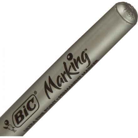 Маркер для CD Bic черный перманентный с резиновой манжеткой (толщина линии 0.7 мм) Маркер для CD Bic черный перманентный с резиновой манжеткой (толщина линии 0.7 мм)