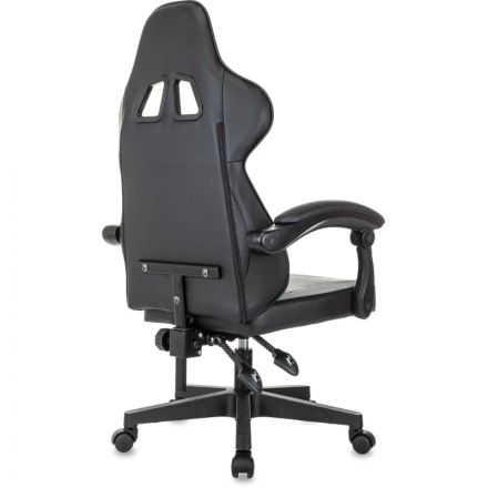 Кресло VB_Echair Easy Game-907 LT PU экокожа черный/серый, пластик