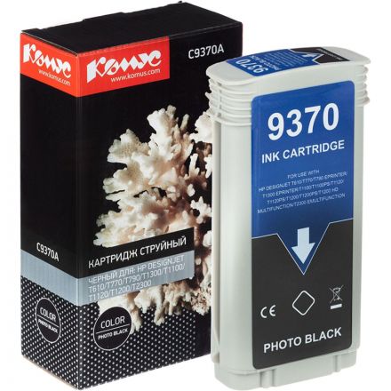 Картридж струйный Комус 72 C9370A чер. фото для DgnJ T610/770/1100/1120 Картридж струйный Комус 72 C9370A чер. фото для DgnJ T610/770/1100/1120