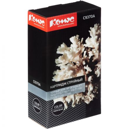Картридж струйный Комус 72 C9370A чер. фото для DgnJ T610/770/1100/1120 Картридж струйный Комус 72 C9370A чер. фото для DgnJ T610/770/1100/1120