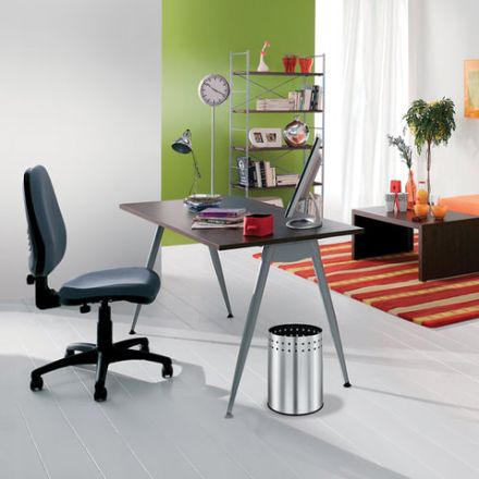 Урна-корзина для мусора 12 литров "Bionic", МАТОВАЯ, перфорированная, LAIMA, 232268 Урна-корзина для мусора 12 литров "Bionic", МАТОВАЯ, перфорированная, LAIMA, 232268