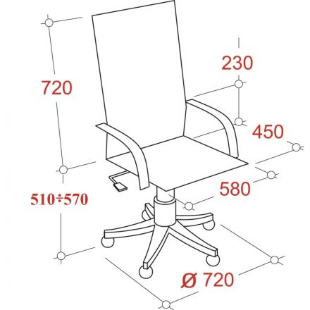 Кресло PARIS A с выс спинкой беж кожа+к/з/темн орех Кресло PARIS A с выс спинкой беж кожа+к/з/темн орех