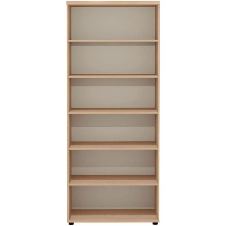 Стеллаж MS_Grand Gr-62 90x40x219 дуб Шамони светлый Стеллаж MS_Grand Gr-62 90x40x219 дуб Шамони светлый