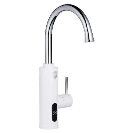 Водонагреватель проточный электрический ROYAL THERMO QuickTap, 3,3 кВт, 1,48 л/м, кран, белый, НС-1588900 Водонагреватель проточный электрический ROYAL THERMO QuickTap, 3,3 кВт, 1,48 л/м, кран, белый, НС-1588900
