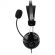 Гарнитура A4Tech (HU-7P) черный 2м накладные USB Гарнитура A4Tech (HU-7P) черный 2м накладные USB