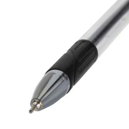 Ручка шариковая масляная с грипом BRAUBERG "Max-Oil", ЧЕРНАЯ, игольчатый узел 0,7 мм, линия письма 0,35 мм, 142142 Ручка шариковая масляная с грипом BRAUBERG "Max-Oil", ЧЕРНАЯ, игольчатый узел 0,7 мм, линия письма 0,35 мм, 142142