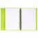 Тетрадь на кольцах А5 175х220 мм, 120 л., пластик, с резинкой, BRAUBERG, Салатовый, 404619 Тетрадь на кольцах А5 175х220 мм, 120 л., пластик, с резинкой, BRAUBERG, Салатовый, 404619