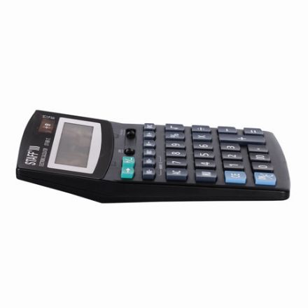 Калькулятор настольный STAFF STF-888-12 (200х150 мм), 12 разрядов, двойное питание, 250149 Калькулятор настольный STAFF STF-888-12 (200х150 мм), 12 разрядов, двойное питание, 250149