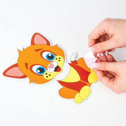 Набор для творчества "Аппликация из фетра", "Котёнок", основа 20х15 см, ЮНЛАНДИЯ, 662390 Набор для творчества "Аппликация из фетра", "Котёнок", основа 20х15 см, ЮНЛАНДИЯ, 662390