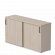 Шкаф-купе низкий Everprof EVO 1374х385х755 Кашемир/Дуб Соната