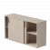 Шкаф-купе низкий Everprof EVO 1374х385х755 Кашемир/Дуб Соната