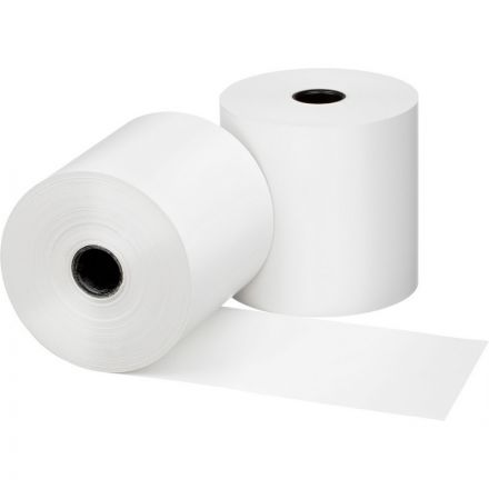 Чековая лента из термобумаги Promega jet 80 мм (диаметр 60-62 мм, намотка 60 м, втулка 18 мм, 6 штук в упаковке) Чековая лента из термобумаги Promega jet 80 мм (диаметр 60-62 мм, намотка 60 м, втулка 18 мм, 6 штук в упаковке)