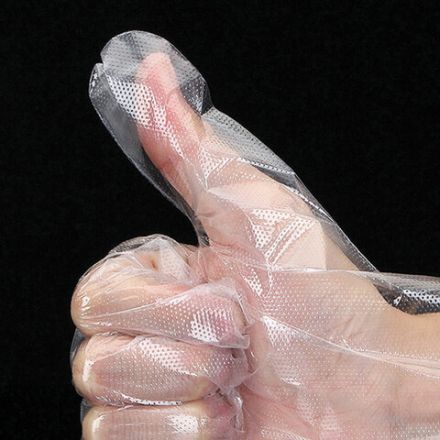 Перчатки полиэтиленовые одноразовые, КОМПЛЕКТ 50 пар (100 штук), размер М (средний), 6 микрон, LAIMA, 606879 Перчатки полиэтиленовые одноразовые, КОМПЛЕКТ 50 пар (100 штук), размер М (средний), 6 микрон, LAIMA, 606879