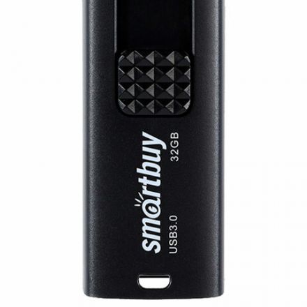 Флеш-диск 32 GB SMARTBUY Fashion USB 3.0, черный, SB032GB3FSK