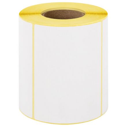 Этикетки термотрансферные, ПОЛУГЛЯНЕЦ, 100х72 мм, 500 этикеток в ролике, 111977