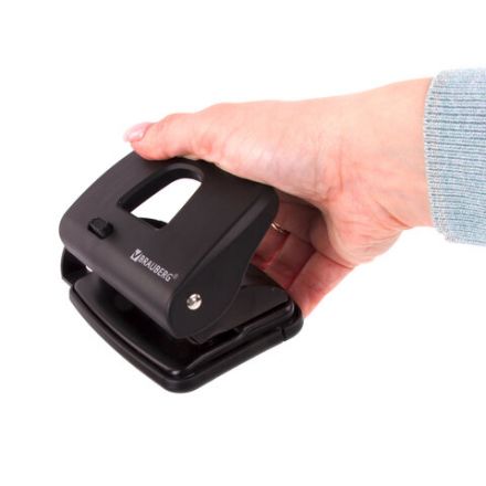 Дырокол BRAUBERG "SX-20", до 20 листов, черный, 229694 Дырокол BRAUBERG "SX-20", до 20 листов, черный, 229694