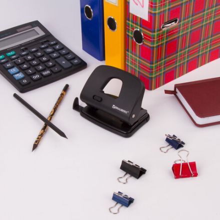 Дырокол BRAUBERG "SX-20", до 20 листов, черный, 229694 Дырокол BRAUBERG "SX-20", до 20 листов, черный, 229694