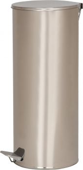 Урна с педалью хром 50 литров