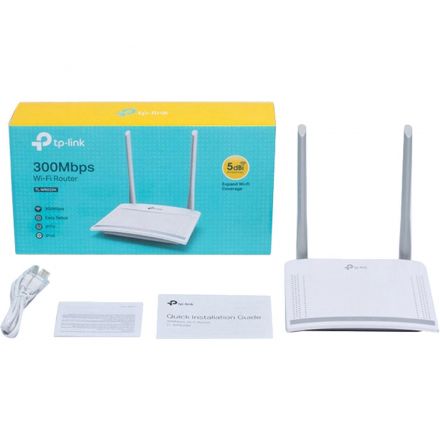Маршрутизатор TP-Link TL-WR820N бел/сер