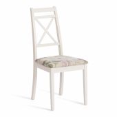 Стул Tetchair Picasso ( PC-SC ), дерево гевея, 45х53х97см, ivory white (слоновая кость 2-5), Ткань Прованс № 13 Стул Tetchair Picasso ( PC-SC ), дерево гевея, 45х53х97см, ivory white (слоновая кость 2-5), Ткань Прованс № 13