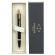 Ручка шариковая PARKER "IM Core Black Lacquer GT", ежедневник А5 черный, пакет, 880899