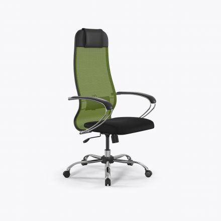 Кресло ErgoLife Set 11/подл.131/осн.Sit 003 Зеленый-Черный