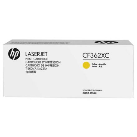 Картридж лазерный HP (CF362X) LaserJet Pro M552/M553, №508X, желтый, оригинальный, ресурс 9500 страниц Картридж лазерный HP (CF362X) LaserJet Pro M552/M553, №508X, желтый, оригинальный, ресурс 9500 страниц