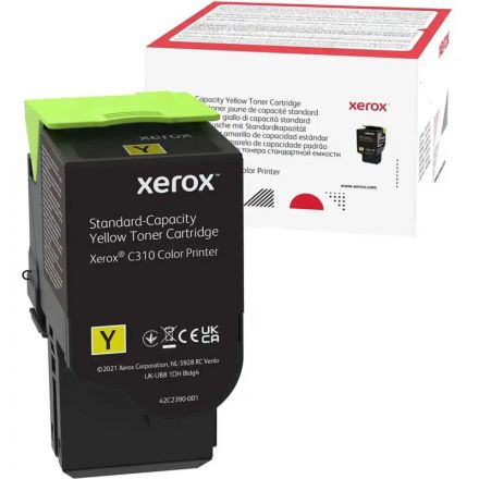 Тонер-картридж XEROX C310/315 желтый 2K (006R04363)