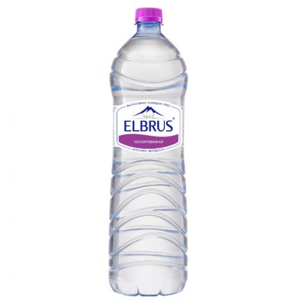 Вода минеральная Эльбрус природная столовая питьевая негаз, пэт 1,5л Вода минеральная Эльбрус природная столовая питьевая негаз, пэт 1,5л