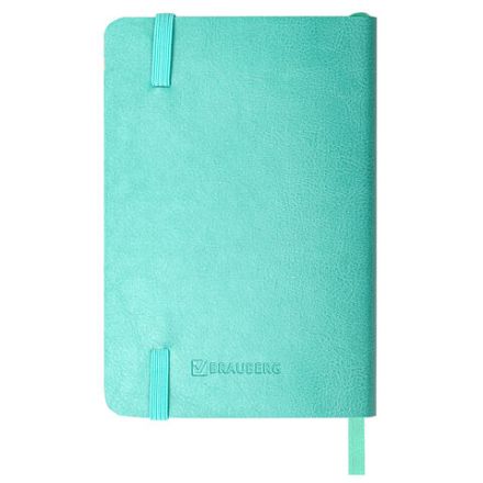 Блокнот МАЛЫЙ ФОРМАТ (100x150 мм) А6, BRAUBERG "Metropolis Ultra", под кожу, 80 л., клетка, бирюзовый, 113323 Блокнот МАЛЫЙ ФОРМАТ (100x150 мм) А6, BRAUBERG "Metropolis Ultra", под кожу, 80 л., клетка, бирюзовый, 113323