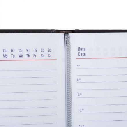 Ежедневник недатированный Attache Сиам искусственная кожа А5 176 листов серый (143x210 мм) Ежедневник недатированный Attache Сиам искусственная кожа А5 176 листов серый (143x210 мм)