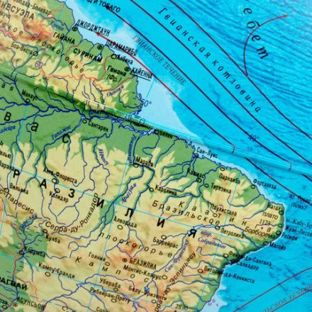 Глобус физический GLOBEN "Классик", 32 см, с подсветкой, К013200017