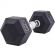 Гантель гексагональная STARFIT DB-301  7 кг,обрезиненная,черный,УТ-00019788