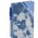 Блокнот А5 135x210 мм BRAUBERG "Denim", ткань/экокожа, резинка, держатель, 80 л., клетка, голубой, 117138